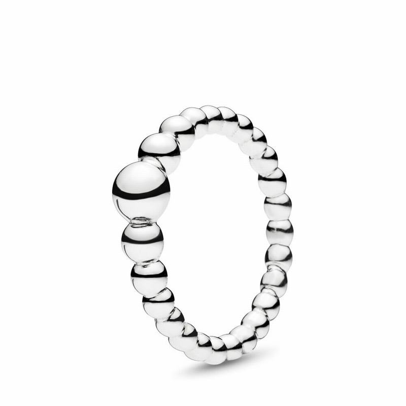 Pandora Ststackable Ring Of Beads Stackable Ring - Sterling Silver - Canada | AD5700DU